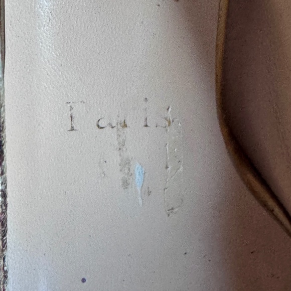 Christian Louboutin Multicolor Glitter Slingback Peep Platform Sandals Sz. 5.5 - Picture 8 of 15